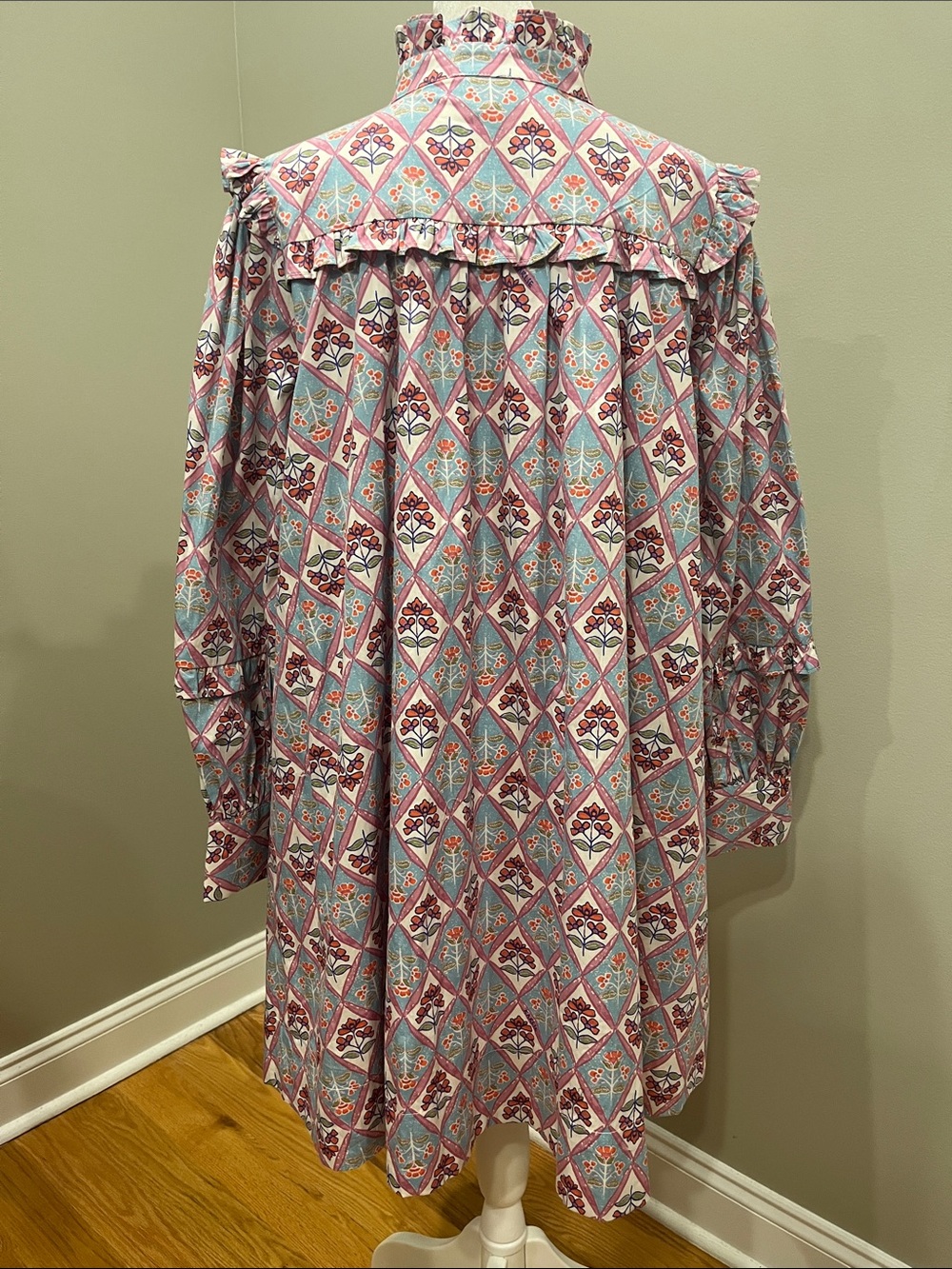 Karlie Paris Floral Ruffle Oversized Dress - Picture 4 of 11